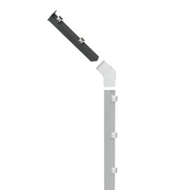 Stĺpik s ochranou proti prielezu pre stĺpik P - Farba: antracitový