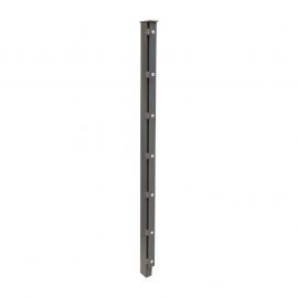 Stĺp David A - pozinkované a. vrstva: antracitový, pre výšku plotu v cm: 183,  dĺžka v cm: 240, upevňov acie body: 10