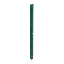 Stĺp David A - pozinkované a. vrstva: Zelený, pre výšku plotu v cm: 163,  dĺžka v cm: 220, upevňov acie body: 9