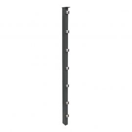 plotový stĺpik model P - pozinkované a. vrstva: antracitový, pre výšku plotu v cm: 143,  dĺžka v cm: 200, upevňov acie body: 8
