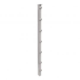 plotový stĺpik model P - pozinkované a. vrstva: pozinkované, pre výšku plotu v cm: 83,  dĺžka v cm: 130, upevňov acie body: 5