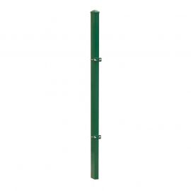 plotový stĺpik model U - pozinkované a. vrstva: Zelený, pre výšku plotu v cm: 123,  dĺžka v cm: 170, upevňov acie body: 3