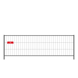 Mobilný plot / stavebný plot - šírka: 3,45 m / výška: 1,20 m