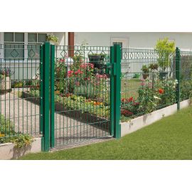 Okrasná plotová brána Barcelona - pozinkované a. vrstva: zelená vrstva, výška cm: 083, Šírka v cm: 81 oder 104