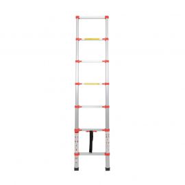 Teleskopický oporný rebrík - počet schodíkov: 7, dĺžka max.: 2 m