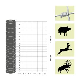 Taurus - lesníctvo, ľahké  - výška: 160 cm,  počet horizontálnych drôtov: 23,  hmotnosť: 49 kg