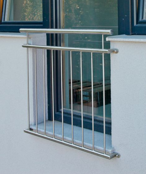 Francúzsky balkón „Classic“ - Rozmery v cm: 115,  Materiál: z ušl. ocele