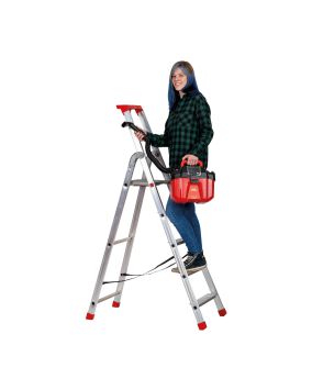 Eurostep-podestový rebrík PRO model 870 hliník