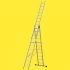 Hliníkový, viacúčelový rebrík 2. možnosť - priečky: 3 x 11, Dĺžka ako stojatý rebrík (m): 3,12, Dĺžka ako stojatý rebrík s plochou na státie (m): 4,62, Dĺžka ako trojdielny príložný rebrík ca. (m): 6,75, Max. pracovná výška (m): 7,65