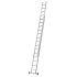 Euro-Profi Výsuvný rebrík 2-dielny Mod. S302 - Počet priečok: 2 x 14,  Dĺžka min. ca. m: 4,15,  Dĺžka max. ca. m: 7,20,  max. pracovná výška: 8,20