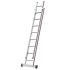 Euro-Profi Výsuvný rebrík 2-dielny Mod. S302 - Počet priečok: 2 x 8,  Dĺžka min. ca. m: 2,45,  Dĺžka max. ca. m: 4,10,  max. pracovná výška: 5,10