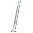 Euro-Profi Výsuvný rebrík s lanom 2-dielny Mod. S312 - Počet priečok: 2 x 13, Dĺžka min. ca. m: 3,85, Dĺžka max. ca. m: 6,60, max. pracovná výška: 7,60