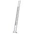 Euro-Profi Výsuvný rebrík s lanom 2-dielny Mod. S312 - Počet priečok: 2 x 16, Dĺžka min. ca. m: 4,65, Dĺžka max. ca. m: 8,30, max. pracovná výška: 9,30